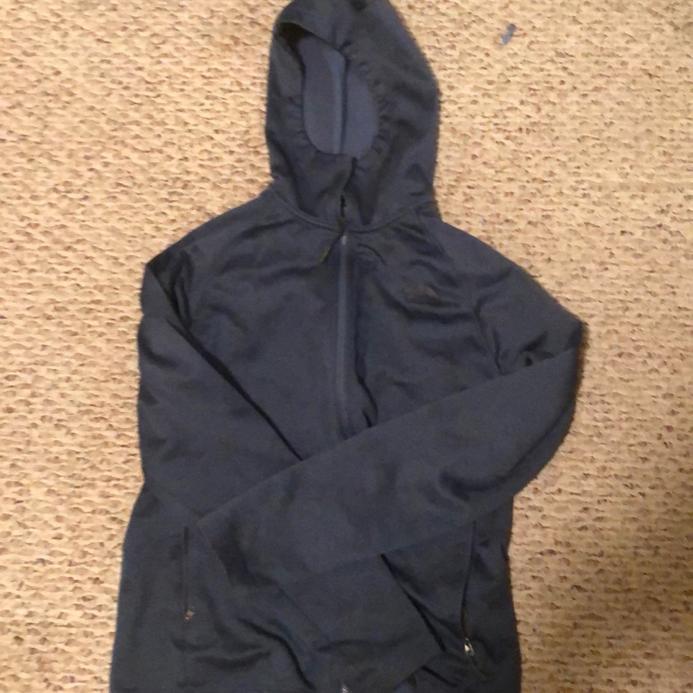 North face zip up fleece hoodie